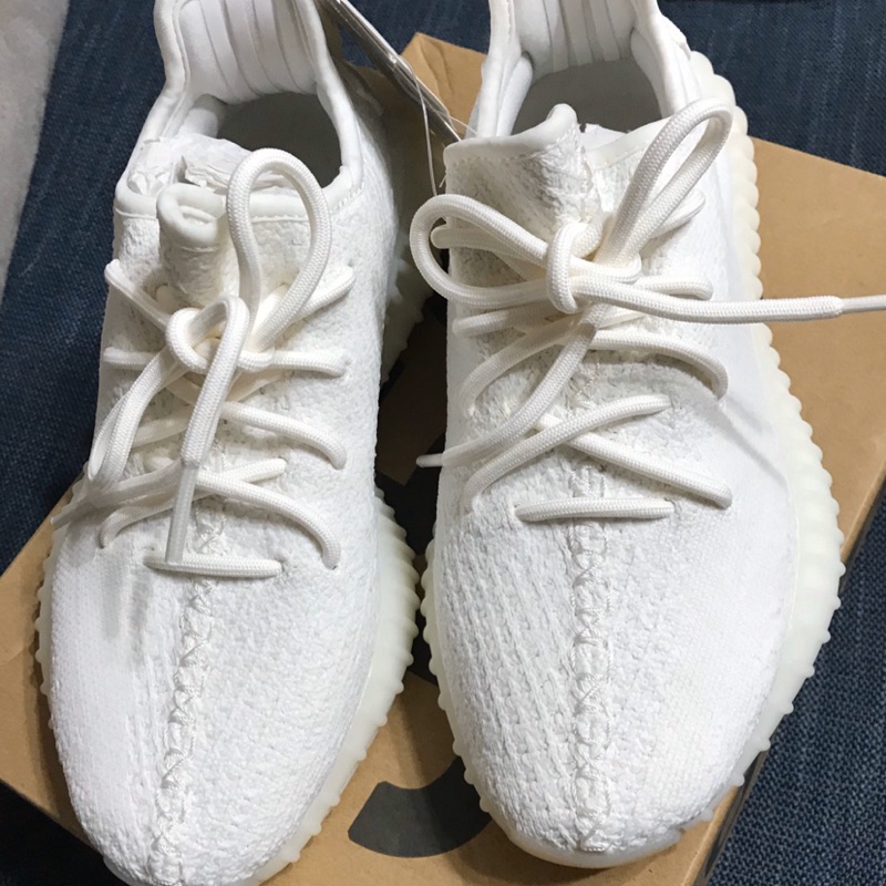 Adidas Yeezy Boost 350 V2 'Triple White' 全白 椰子 慢跑鞋運動鞋 CP9366