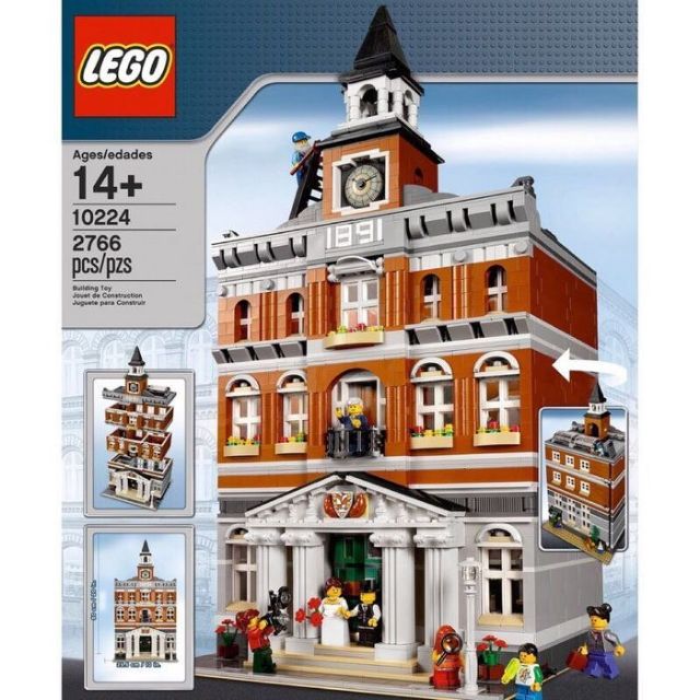 樂高 LEGO 10224 創意系列 CREATOR 街景系列 市政廳 全新未開 現貨 lego10224