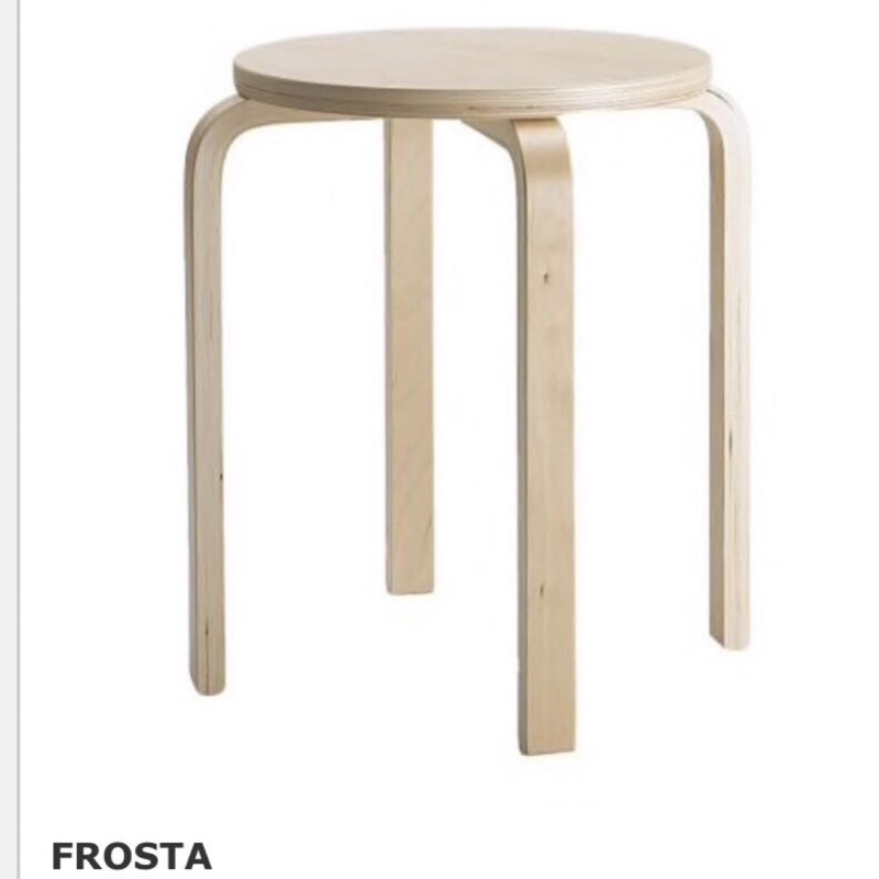 IKEAˊIKEAˊ宜家FROSTA 椅凳, 樺木合板