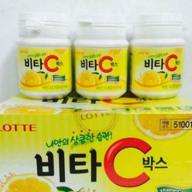 韓國檸檬c錠65g