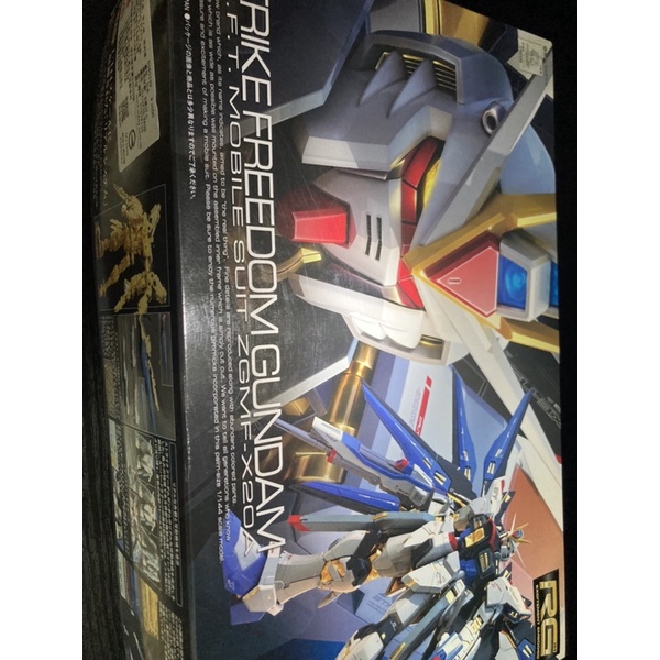 萬代 RG 1/144 攻擊自由 鋼彈 ZGMF-X20A  Gundam Bandai SEED 一手 組裝完成品
