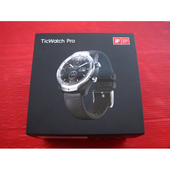 聯翔通訊 台灣保固2020/9/20 TicWatch Pro SmartWatch 智慧手錶-銀色 購買發票+原廠盒裝
