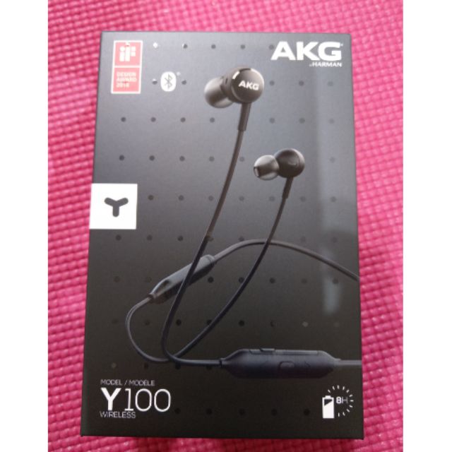 【AKG】Y100 WIRELESS 無線藍牙耳機 8Hr續航力 磁吸設計