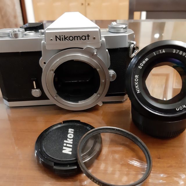很漂亮的Nikon FTn 全機械相機+Nikon 50mm F1.4大光圈人像鏡