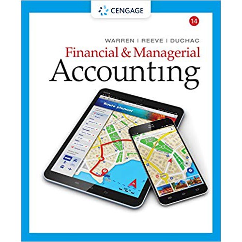 姆斯電子書 Financial &amp; Managerial Accounting WARREN 9781337119207 &lt;華通書坊/姆斯&gt;