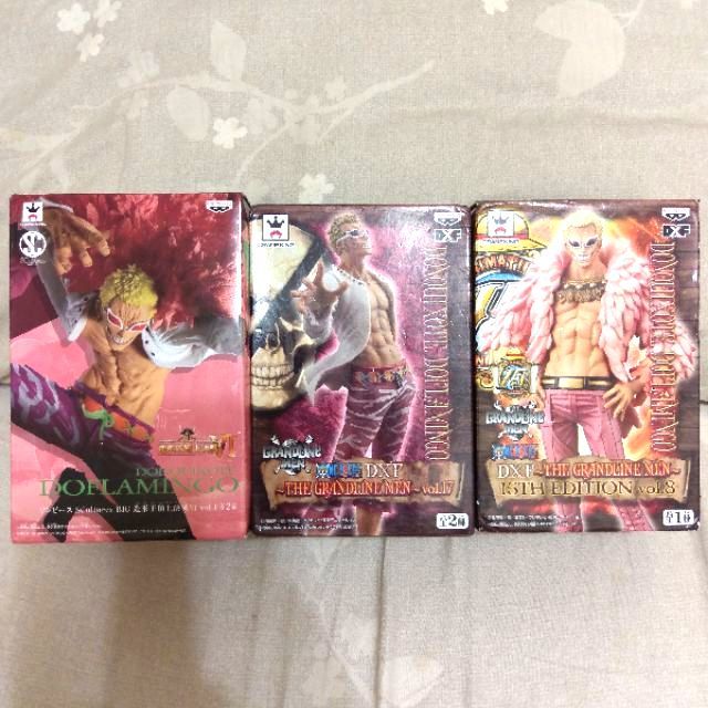 日版金證航海王海賊王one Piece 造形王頂上決戰dxf15週年多佛朗明哥doflamingo 3盒不拆售 蝦皮購物