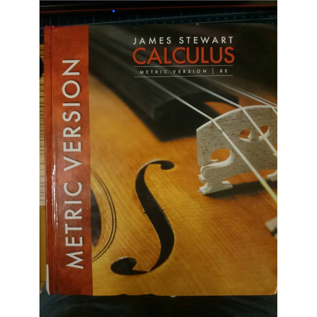 Calculus 8/e Metric Version Stewart /微積分課本/大學用書/二手書