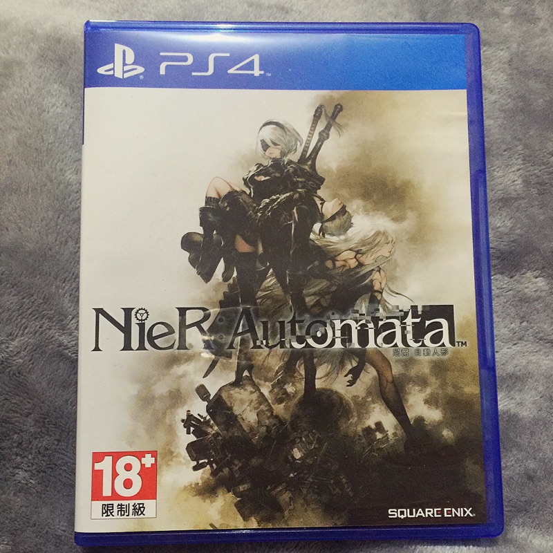 Ps4 Nier Automata 尼爾自動人形中文版 中古特典未用 蝦皮購物
