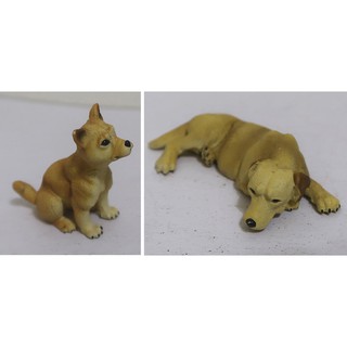 EPOCH 動物模型-狗/犬(坐姿.趴姿)【單賣】一隻100元