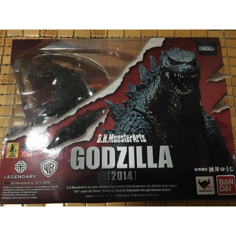 日版 SHM S.H.MonsterArts 哥吉拉 Godzilla 2014 電影 傳奇哥吉拉