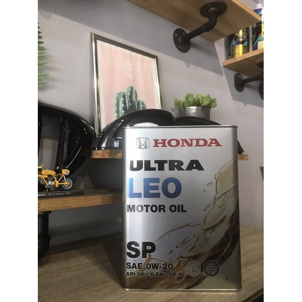 [馬斯克車庫 ]首購關注禮+滿千免運 日本原裝 Honda LEO 0W20 4L SN 鐵罐 新品SP到貨