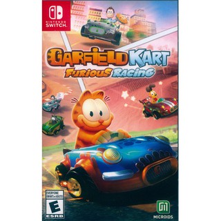 (現貨全新)NS SWITCH 加菲貓卡丁車：瘋狂競速 英文美版 Garfield Kart: Furious Race