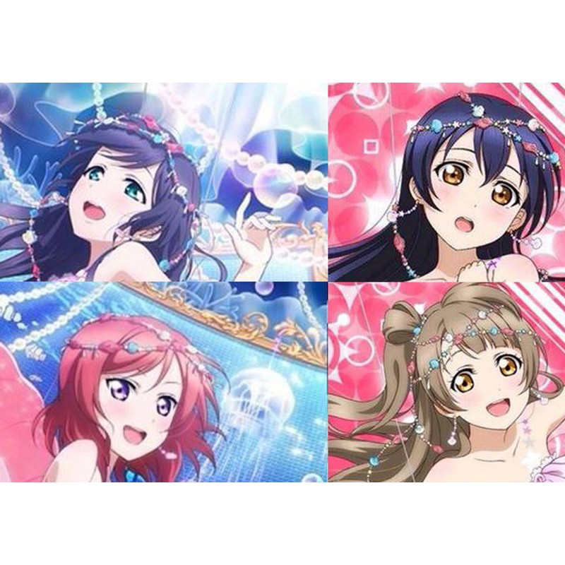 出售 Lovelive Love Live 卡牌 海未 小鳥 琴梨 真姬 希 人魚 覺醒 耳環 蝦皮購物