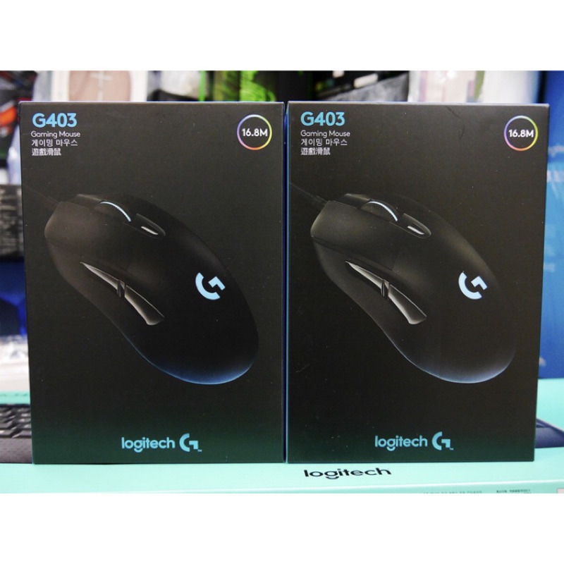 羅技logitech G403 Hero有線遊戲滑鼠2年保固 蝦皮購物