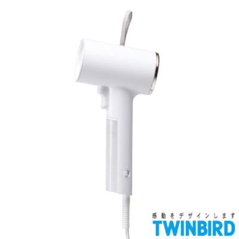 9成新日本TWINBIRD-美型蒸氣掛燙機(白)