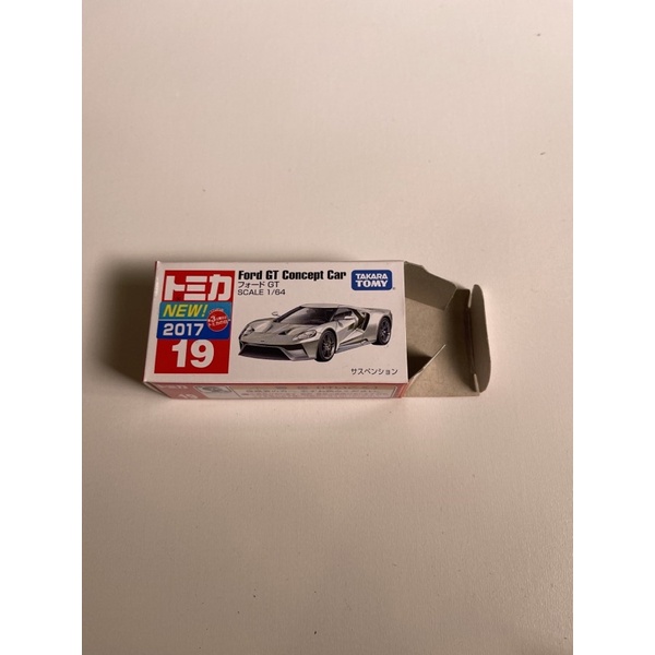 tomica no.19 ford gt concept car 新車貼