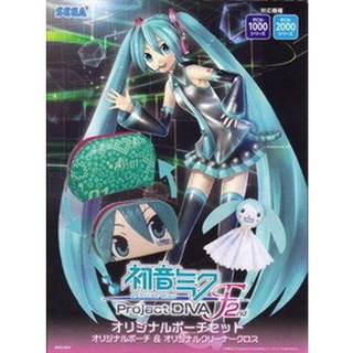 [玩樂館]全新 現貨 出清價 PSV PS VITA 專用 SEGA 初音未來 -名伶計畫- F 2nd 收納包組合