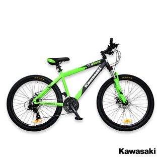 【Kawasaki】26吋24速SHIMANO雙碟煞鋁合金避震登山車/下單再送超值配件市價1200豪禮隨機組合包