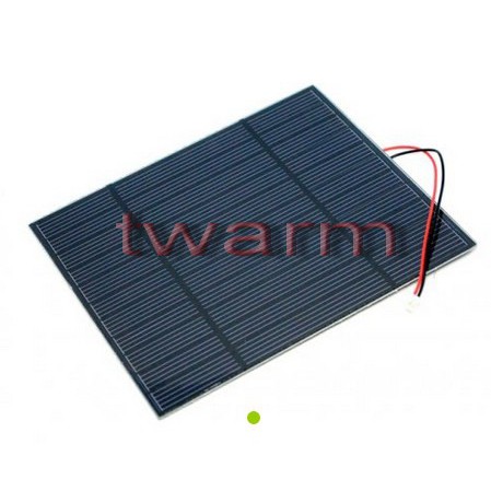 TW15777 / 5.5V 540mA 太陽能充電板 3W Solar Panel 尺寸138x160 單晶矽 電池板