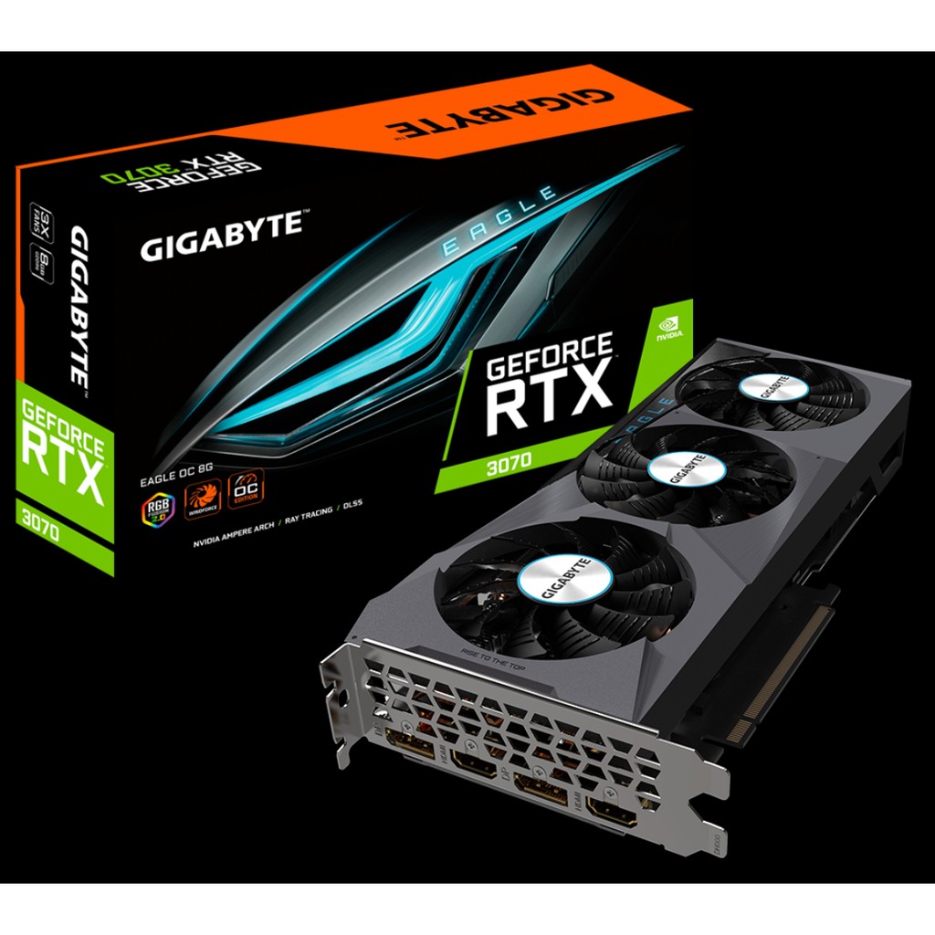 全新現貨可刷 技嘉 RTX3070 EAGLE OC 8G (rev. 1.0) 無鎖算力版