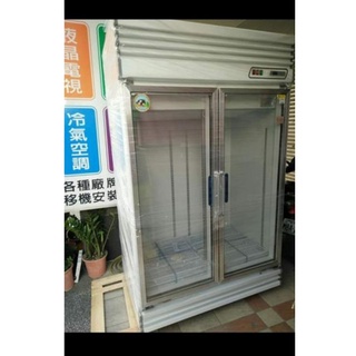 高雄 全新4尺雙門百葉冷藏展示櫃/只要31000另有單門玻璃門冰箱/冷藏櫃/冷凍櫃/製冰機/蛋糕櫃/