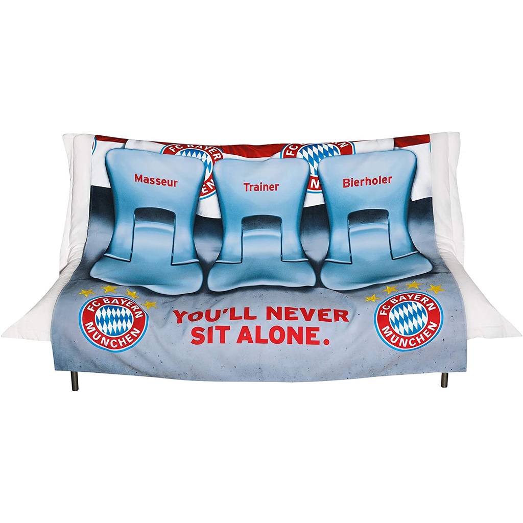 德國 Bayern München 德甲拜仁慕尼黑足球俱樂部冠軍紀念沙發墊/沙發毯/沙發套/桌布/窗簾裝飾