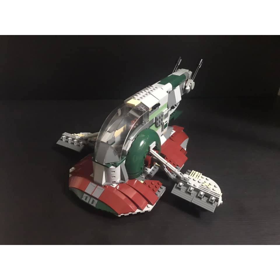 二手 展示品 好時光 Lego 樂高 STAR WARS 星際大戰 8097 奴隸號 Slave I 拆售載具