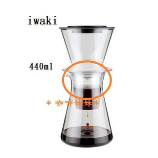 【咖啡妹妹】 iwaki PYREX 冰滴咖啡壺 中層 濾網 配件