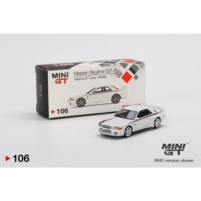 模王 Minigt 1/64 #106/295Nissan Skyline GTR