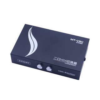 VGA 螢幕切換器 2進1出 VGA Switch 切換器 螢幕分配器 螢幕分享器 影片轉換器 手動切換