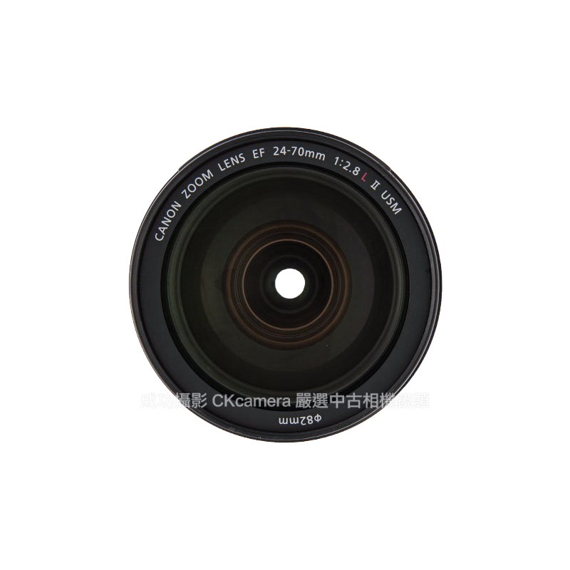 成功攝影canon Ef 24 70mm F2 8 L Ii Usm 中古二手大三元高畫質標準變焦鏡保固七天 蝦皮購物