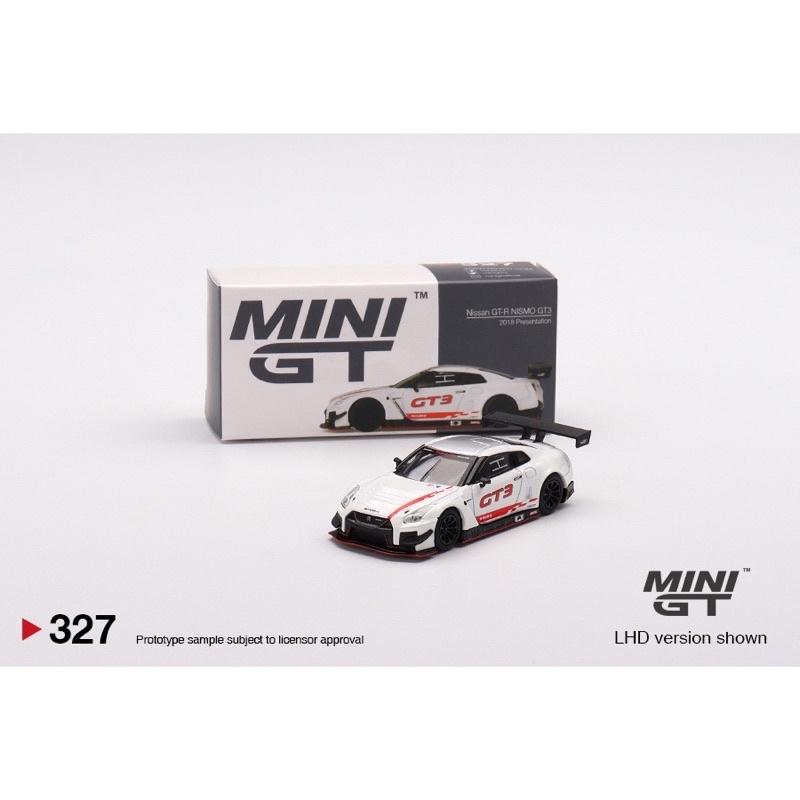 -78車庫- MINI GT minigt #327 Nissan GT-R NISMO GT3 gtr