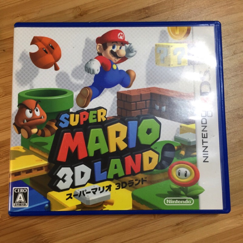 日規 3DS 超級瑪利歐3D樂園  Nintendo Super Mario 3D Land 遊戲卡 遊戲 益智遊戲