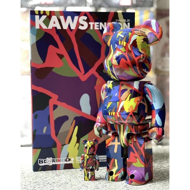 BE@RBRICK KAWS TENSION 100%&400%