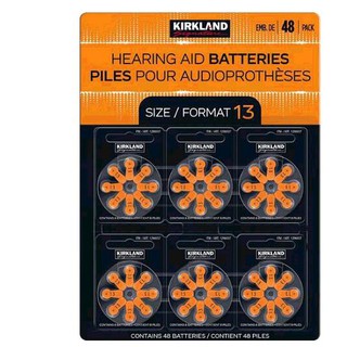 Kirkland Signature 科克蘭助聽器電池 Size 13 2入 W1296037