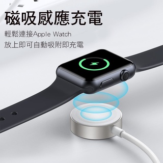 機樂堂 蘋果手錶磁吸充電線 Type-C介面 Apple Watch充電線 適用蘋果手錶全系列 S-IW004