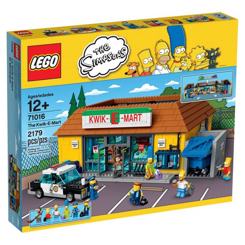 [點子樂高] LEGO 71016	Simpsons 辛普森商店，高雄可面交