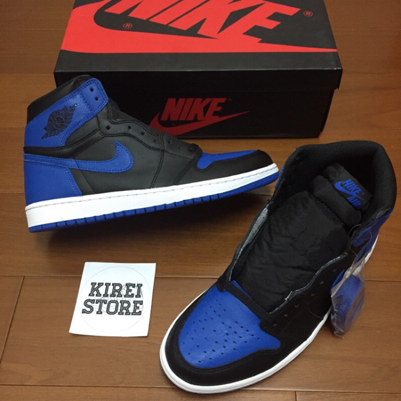 jordans 1 black and blue