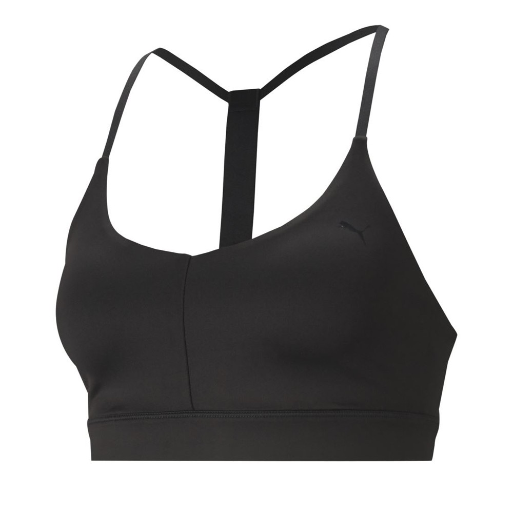 PUMA 訓練系列美背低衝擊運動內衣(F) 女運動內衣 52030701 黑色