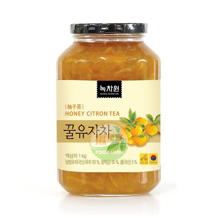 韓國綠茶園蜂蜜柚子茶1Kg 【超取最多配送2罐.宅配最多12罐】 韓國 綠茶園 蜂蜜 柚子茶 水果茶 果醬