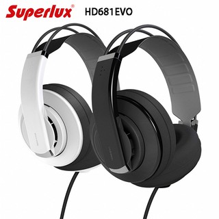 Superlux 舒伯樂 HD681 EVO HD681EVO(附絨毛耳罩) 專業監聽級全罩式耳機 公司貨 保固一年