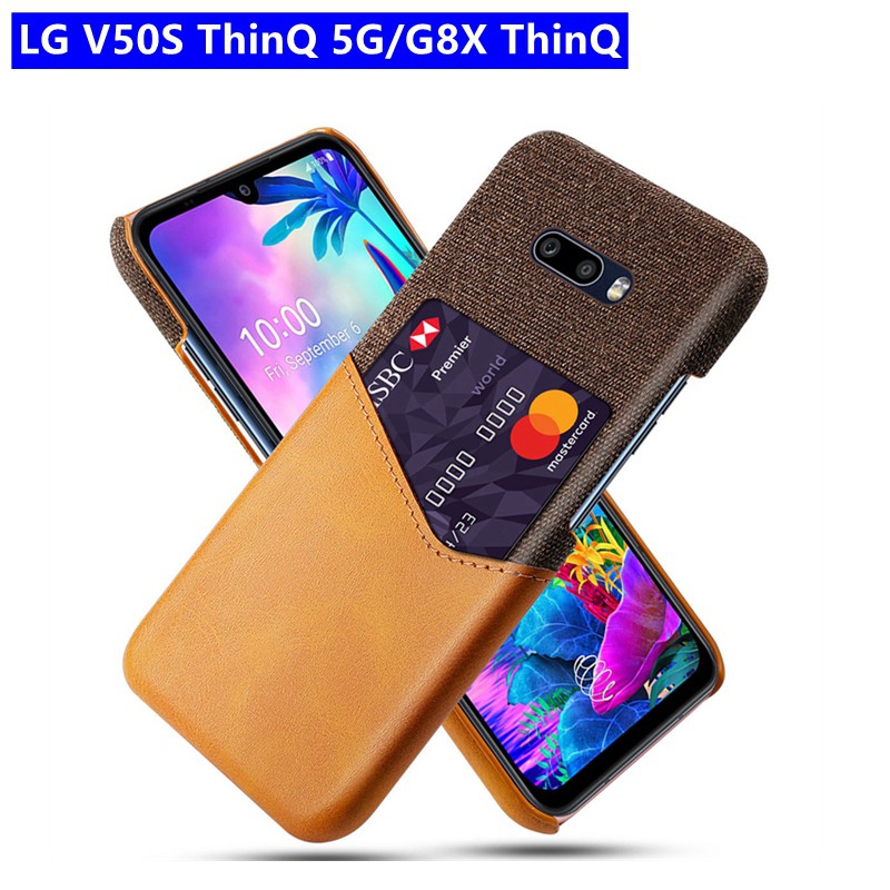 LG 手機殼 保護套 0528# LG V50S Thinq 5G手機殼插卡創意V60個性G8X ThinQ半包V40防