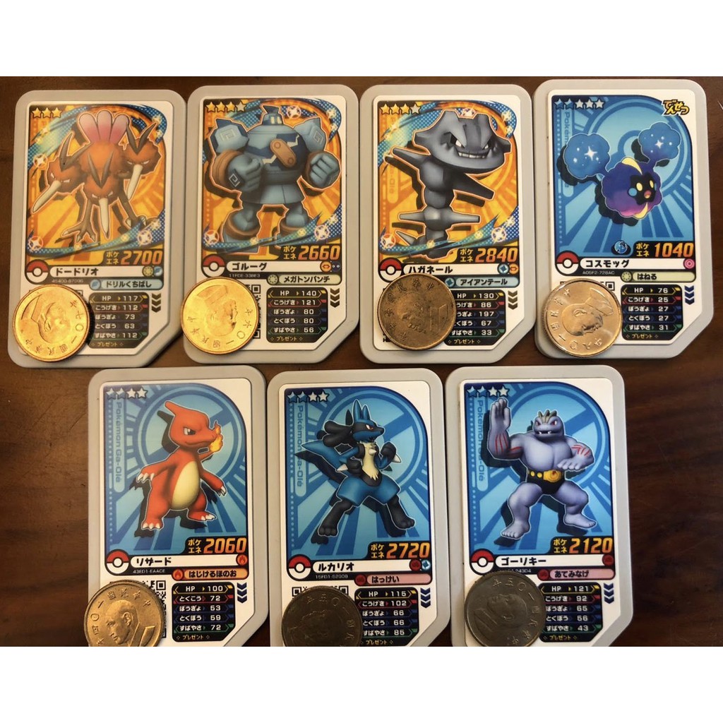 日本神奇寶貝機台pokemon Gaole 遊戲卡 長條卡匣 台灣機台不適用 蝦皮購物