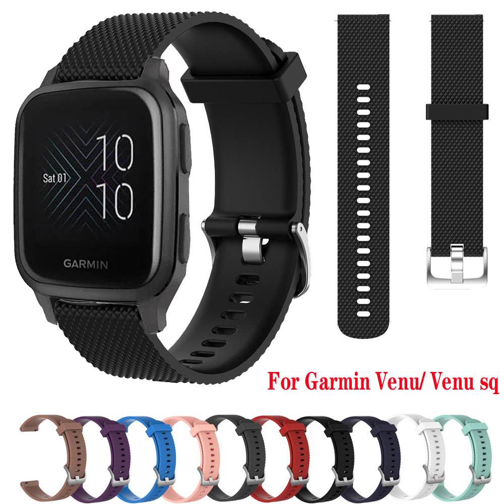 適用於 Garmin Venu /Venu sq 錶帶 Vivoactive 3 Music Move 3 Style