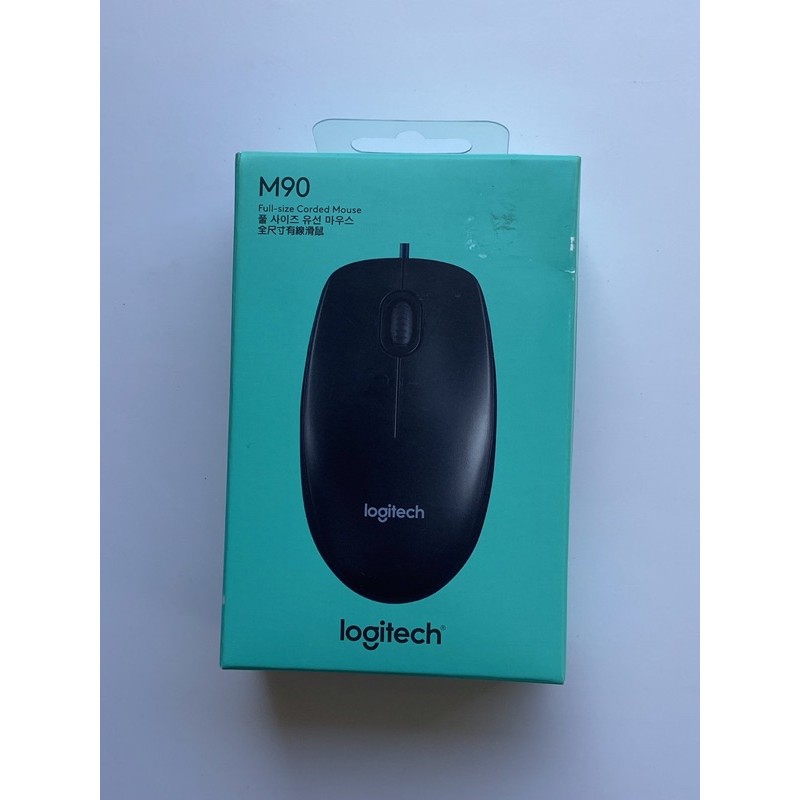 Logitech 羅技 M90 USB 光學有線滑鼠