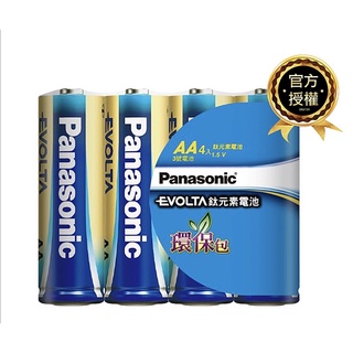 Panasonic 國際牌EVOLTA超世代 鈦元素 鹼性電池3號4入