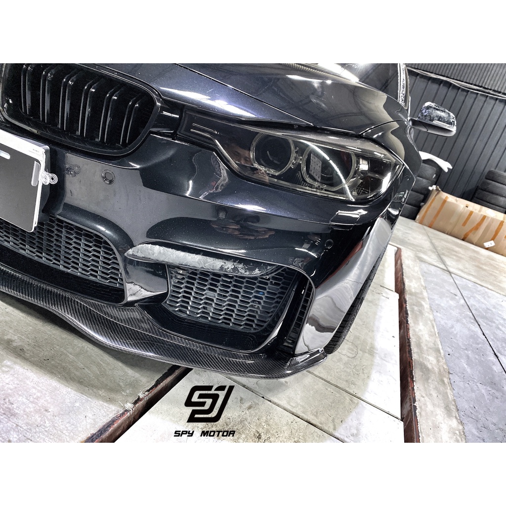 【SPY MOTOR】BMW F30 F31 M3前保桿碳纖維前下巴