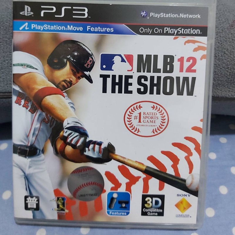 PS3 MLB12 THE SHOW 美國職棒大聯盟12 二手正版光碟
