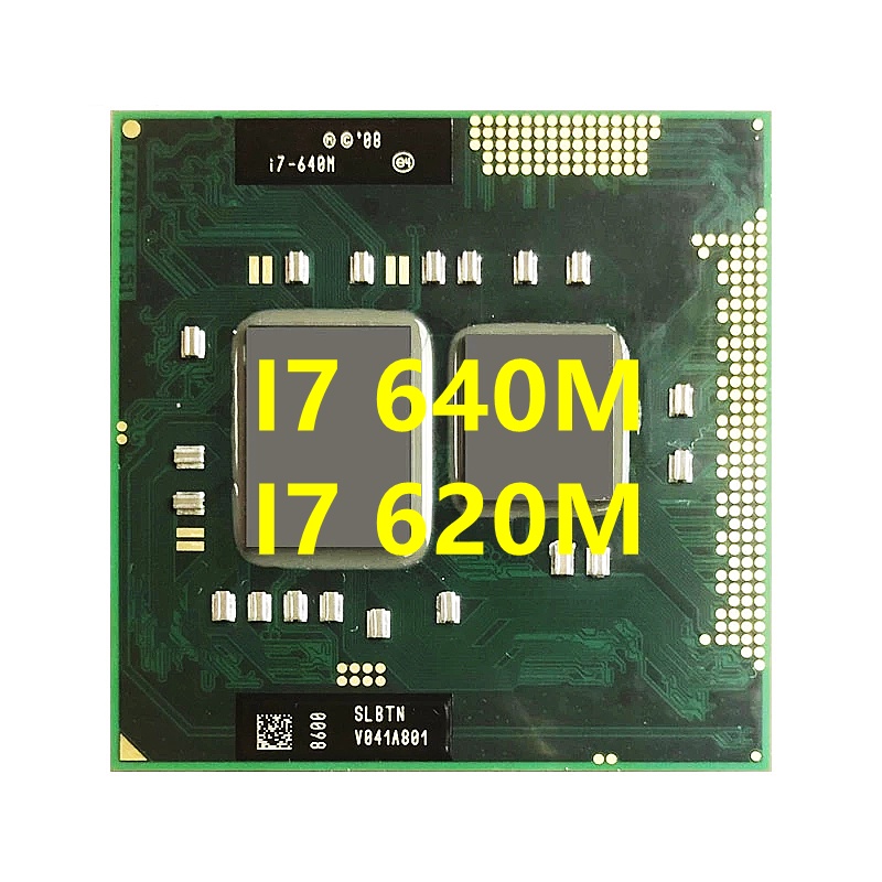 I7 640M SLBTN i7 620M SLBTQ SLBPD 雙核四線程 CPU 處理器插座 G1 / rPGA9