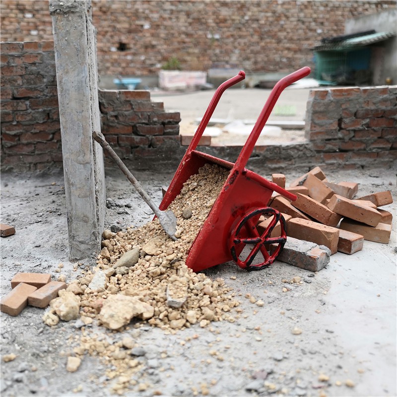 好貨秒殺 1 12兵人場景配件figma手推車小推車6寸可動人偶模型shf翻斗車bjd 蝦皮購物